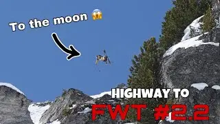 Highway to FWT - #2.2 - Big backflip in competition - Ski freeride/backcountry