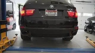 BMW V8 TwinTurbo Cold Start Exhaust Sound