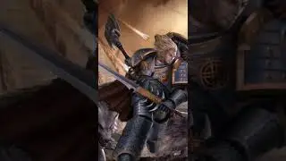 Leman Russ (Space Wolves) vs Vulkan (Salamanders) | Warhammer Battles | #shorts #warhammer40k #vs