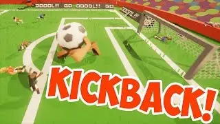 HOW DID I DO THAT?! Let's Play The KickBack Gameplay ( The Kickback Soccer Game #1)
