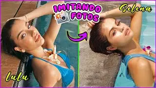 IMITANDO FOTOS DE SELENA GOMEZ 🔥 Por UNA SEMANA! 😱 Lulu VS Selena - Lulu99