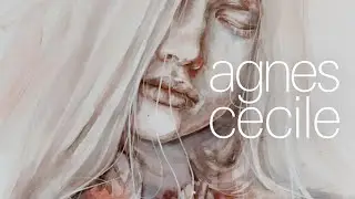 watercolor portrait - the muted tone (no sped up, no music)