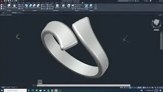 AutoCAD a 3D Simple Ring