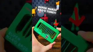 3D printed Musical Super Mario Bros Theme Fidget 