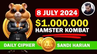 💵 Hamster Kombat Daily Cipher 8 July 2024 dan Daily Kombo Hamster Kombat 7 Juli 2024