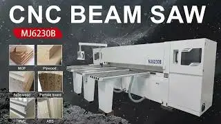 CNC Horizontal Automatic type MJ6230B Circular Saw Machine Woodworking Usage Beam Saw