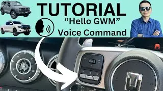 GWM Voice Command - How to Use "Hello GWM" Feature - Window, Navigation, Air Conditioning etc