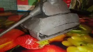 Танк vk-100.01(p) из пластилина
