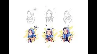 Inkscape - Chibi character [speed art]