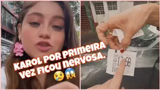 Urgente karol sevilla leva multa e tem o carro preso ela fica brava por primeira vez