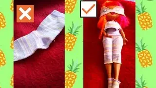 Пижама для лол OMG! /Из носка/Своими руками /мастер класс /❤️ Солнечная Мечта Sunny Dream ❤️
