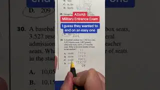 ASVAB Arithmetic Reasoning #30 Question Walk Through (2)
