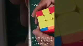 Solving a Rubik's 3x3 cube 