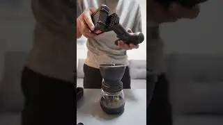 Grind coffee in a manual grinder hack! #ManualCoffeeGrinder #Coffee #CoffeeGrinder #Hack