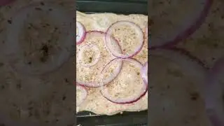 Onion focaccia 🧅 Cibuľový posúch