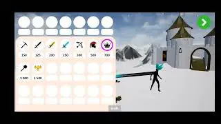 the choice of warriors in the army in the game Stick War Dragon Legacy