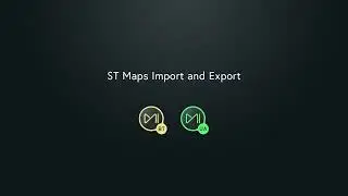 How to import and export ST Maps in Mistika Boutique?