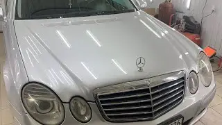 Mercedes E200 | Installation of Bi-led lenses.