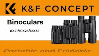 K&F CONCEPT 8x21 Binoculars High Definition BAK-4 Prism IP65 Waterproof