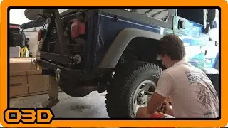 DOH! Another Challenge! OME Lift Kit Install Begins - Rear Shocks Springs Trackbar and Swaybar Lin