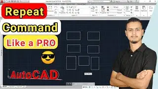 Repeat Your AutoCAD Command like a Pro | Multiple Command in AutoCAD | AutoCAD Tricks