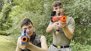 NERF Duos Battle | Go with the Flo