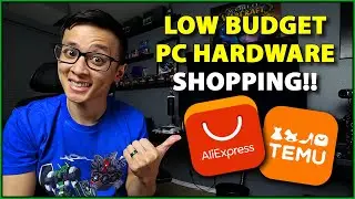 🟢 Shopping for some cheap PC hardware on Aliexpress and Temu!