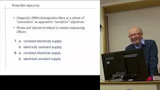 [ELLT] John Payne -- Attributive adjectives and the complement-modifier distinction