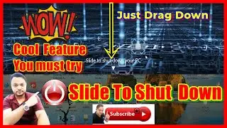 How to Slide to Shutdown Your PC | Windows 10 turn off with Slide mode Trick |Slide to Shutdown