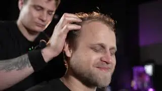 Массаж головы и лица АСМР — расслабление, мурашки, снятие стресса 💆‍♂️✨