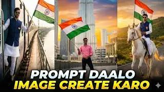 26 January ai photo editing  || Gemini ai 26 January photo editing Prompts #republicday #aivideo 