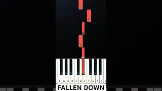 Undertale - Fallen Down (Easy Beginner Piano Tutorial)