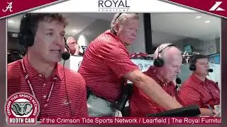 Alabama vs MTSU Booth Cam Highlights (2023)