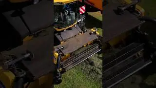 Chopping Grass #newholland #tractor #grass #harvest #shorts #silage #farming #drone #subscribe  #dji