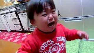 【赤ちゃん☆こなつ】　パパ鬼de号泣　Σ【*ﾟдﾟ*】 I weep bitterly in daddy ogres
