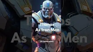 Ai draws Thanos as Iron Man #marvel #ai #aiart #aiartcommunity #aiartist #aigenerated #aiartwork