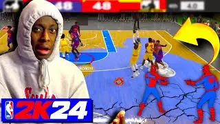 The REC GAME my SQUAD SOLD cause of ONE MAN... NBA 2K24 REC GAMEPLAY