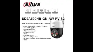 how to set view point dahua wireless PT camera SD2A500HB-GN-AW-PV-S2