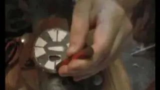 Making katana koshirae, component tsuba 4/5