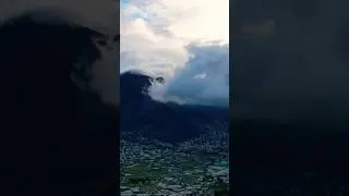 Kathmandu Valley's Timelapse after Rain #shorts #short #viral #nepal #cloud #nepal