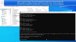 How to convert install.esd to install.wim (EASY METHOD)