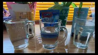 Эксперимент  Сода не растворяется в воде . Eksperiments Soda  nešķist ūdenī