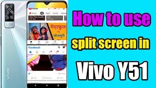 How to use split screen in Vivo Y 51 | sprintScreen use kaise karen | Vivo Y 51 | mobile screen |