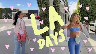 A FEW DAYS IN LA!!! | vlog | Sophia and Cinzia
