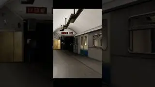 81-760 Ока залетает на станцию Площадь Ильича 