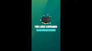 Are you bored? Try these Linux commands and you’ll be surprised! 🥳