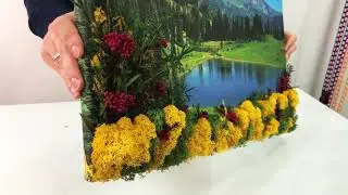 3D Картина с живыми цветами