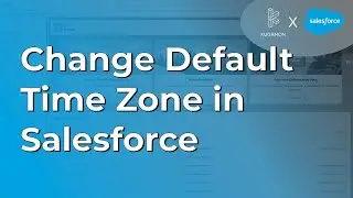 Change Default Time Zone in Salesforce #admin #tips