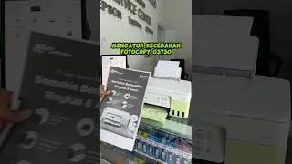 CARA MENGATUR KECERAHAN FOTOCOPY G3730 #canonG3730 #makassarprint #pusatserviceprinter