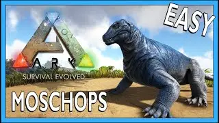 How To Tame A Moschops In Ark Survival Evolved